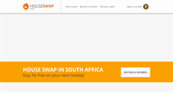 Desktop Screenshot of houseswap.co.za